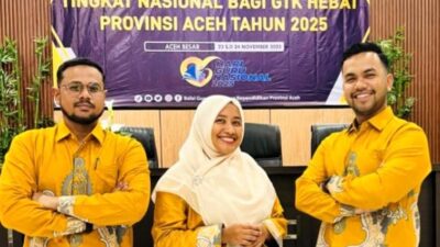 Hebat! Dua GTK Cabdisdik Lhokseumawe Wakili Aceh ke Panggung Nasional