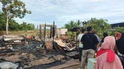 Rumah Merangkap Warkop di Seunuddon Ludes Terbakar, Kerugian Ditaksir Rp130 Juta
