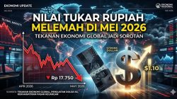 Rupiah Tembus Level Rp17.750 pada Mei 2026, Tekanan Global Jadi Pemicu Utama