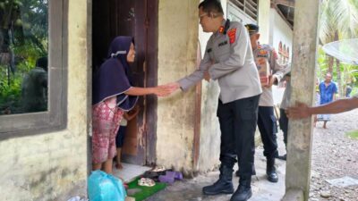 Kapolres Aceh Selatan Bedah Rumah Janda Eks Kombatan GAM dan Bantu Modal UMKM