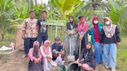 KPM UIN Sultanah Nahrasiyah Sulap Lahan Kosong Cot Iboih Jadi Kebun Toga
